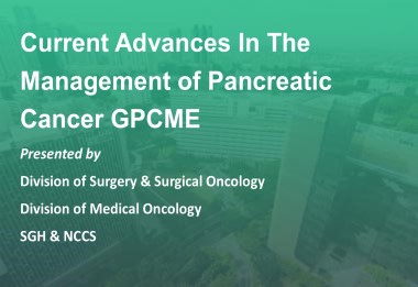 Current Advances In The Management of Pancreatic Cancer GPCME